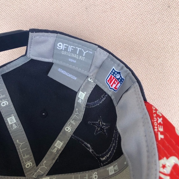 New Era Navy Houston Texans 2016 Sideline Official Original Fit 9FIFTY SnapBack - Picture 12 of 16
